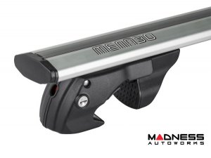 Jeep Renegade Roof Rack Cross Bars - for models w/ factory roof rails - Silver (2015-2023) Jeep Renegade Roof Rack Cross Bars - for models w/ factory roof rails - Silver (2015-2023)